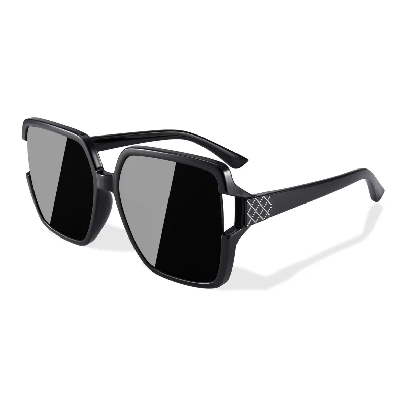 PULAIS TR/Memory Plastic Square Sunglasses Unisex-0