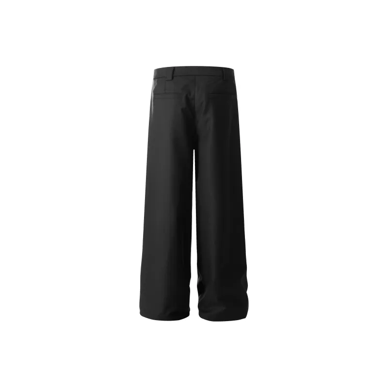 TREND ST Casual Pants Unisex Black-5