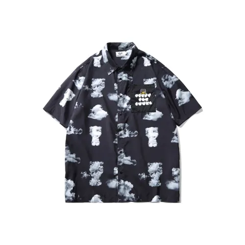 Abstract Oil Painting Short Sleeved Shirt