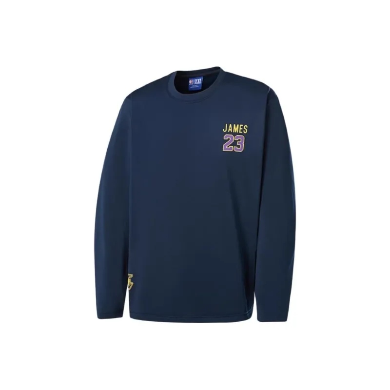 NBA Player Number Series T Shirts Unisex Navy Blue-0