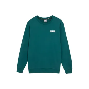 PUMA ESSCREW SWEAT TR M Sweatshirt Men's Green