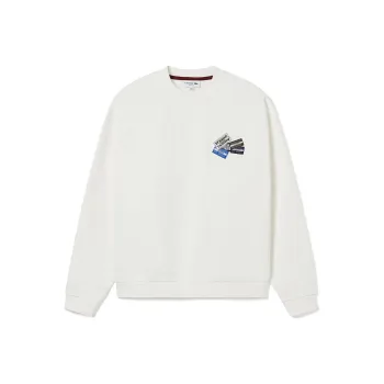 LACOSTE Sweatshirts Men White