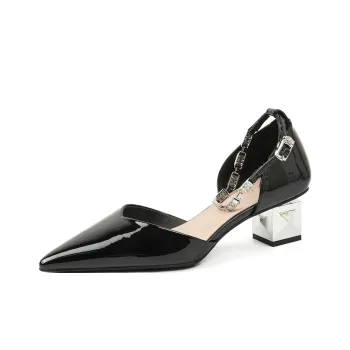 Bamiti Chunky Heel High Heels 5cm Women's