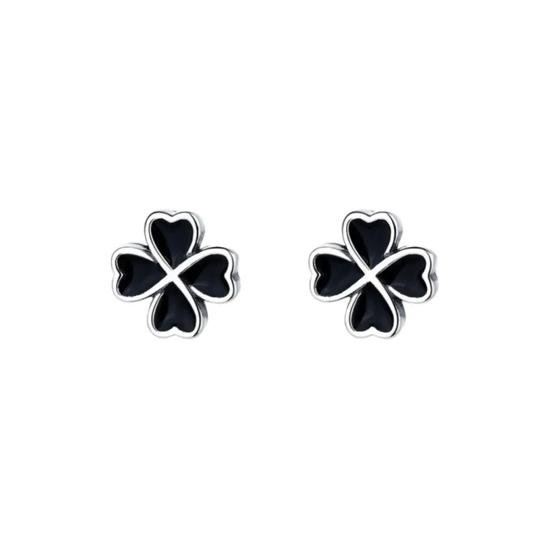 QUIET LOVE S925 Silver Stud Earrings Women's-0