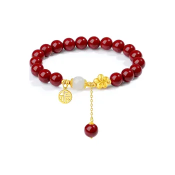 YINCHIE Cinnabar Bracelets Women's