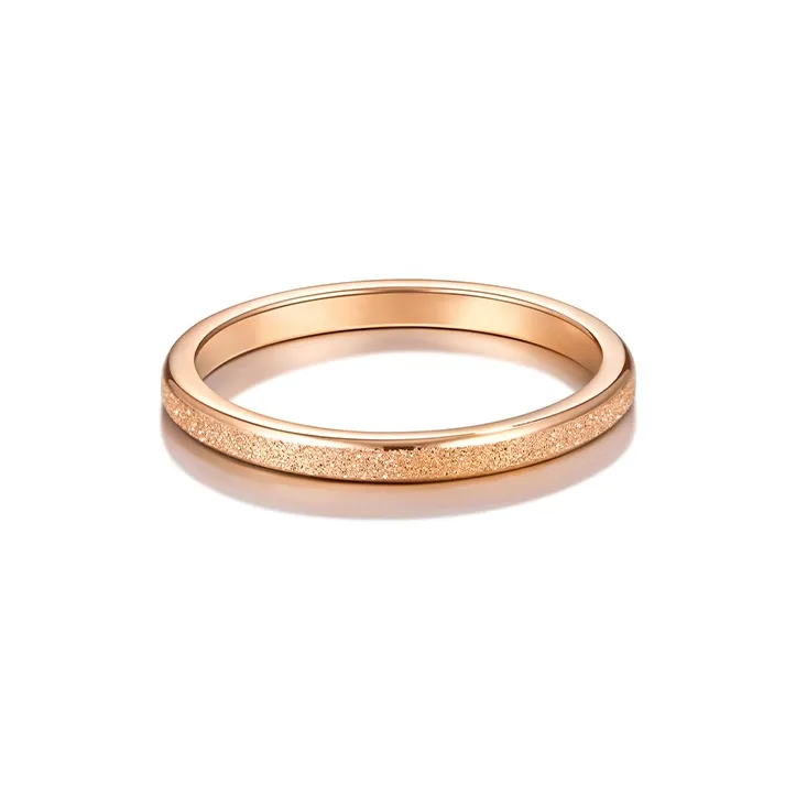 DODOGOGO Titanium Steel Rings Women's Silver, Packaging-6