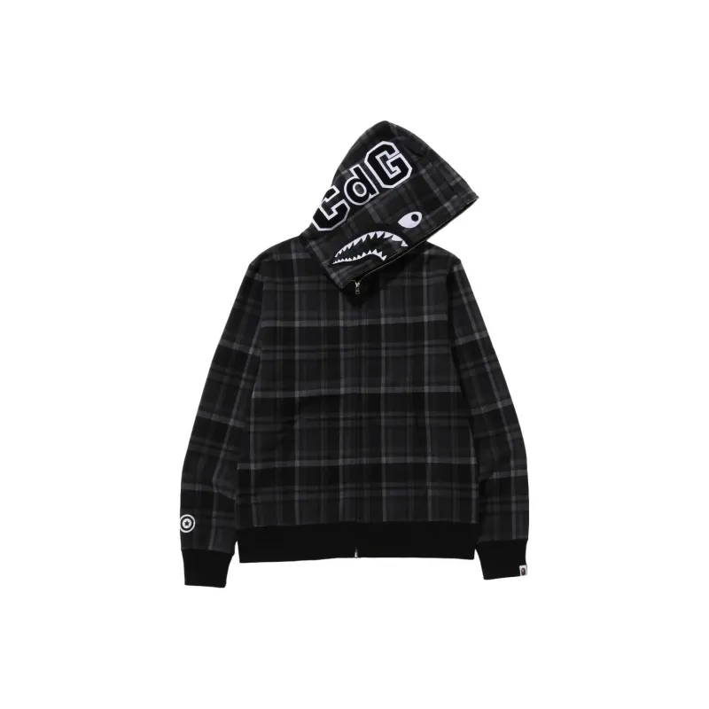 A BATHING APE x COMME Des GARÇONS BAPE® X COMME Des GARÇONS FW23 Sweatshirt Men's Black-0