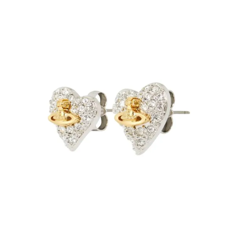 Vivienne Westwood Heart Shaped Earrings-2