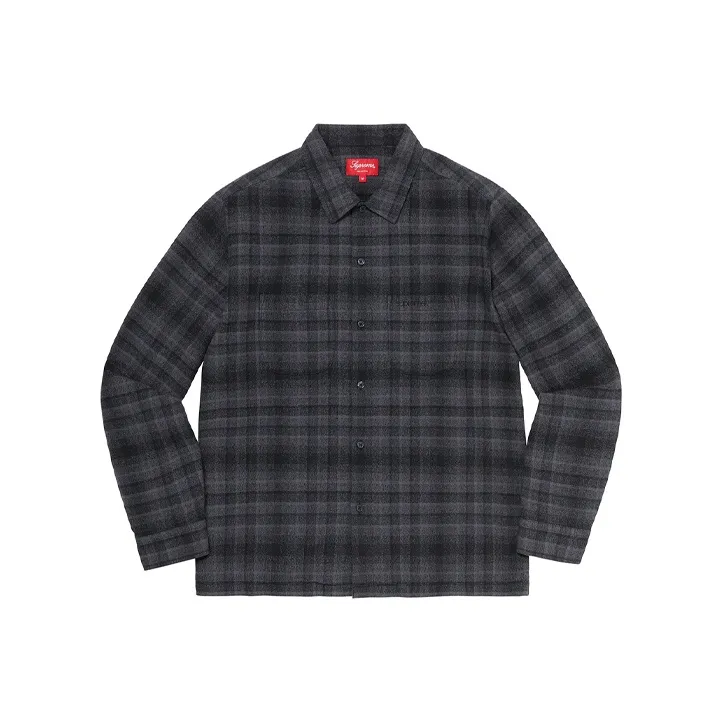 Supreme Plaid Flannel Shirt-1