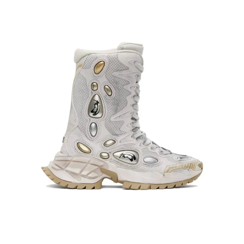 ROMBAUT Nucleo Ankle Boots Women's White Yellow-1