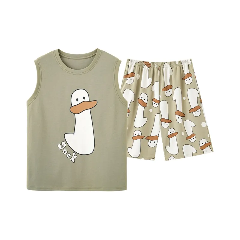 CHUDUAN Pajama Set Women's Image Color-0