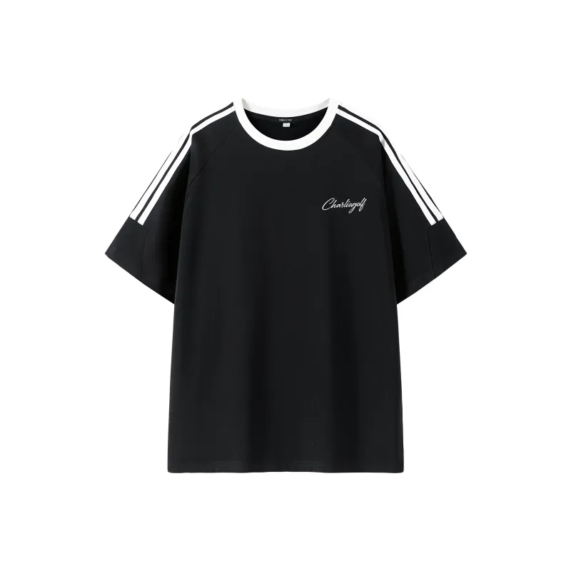 CHARLIE GOLF T Shirt Unisex Black-1