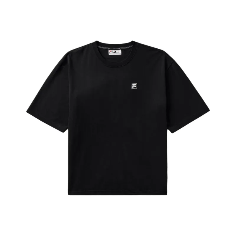 FILA Golf Series FW24 Country Club Course Map Bo T-Shirt Men's Black-0