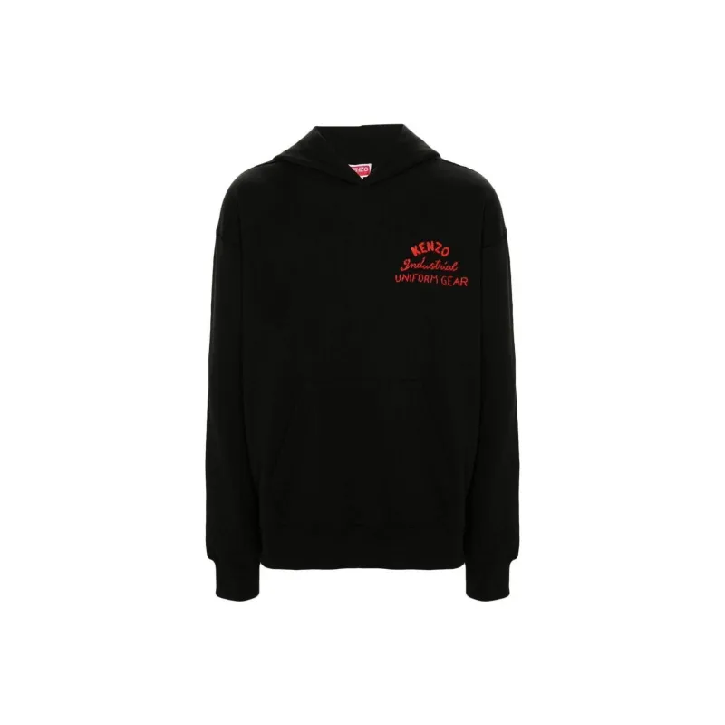 KENZO Drawn Varsity Oversize Hoodie-0