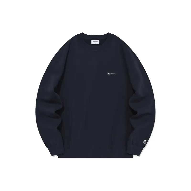 COVERNAT SS24 Sweatshirt Unisex Marine Blue-0