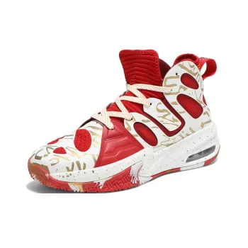 TONYBEAR Mid Top Basketball Shoes Men's