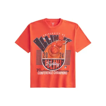 Hollister T Shirts Men Orange