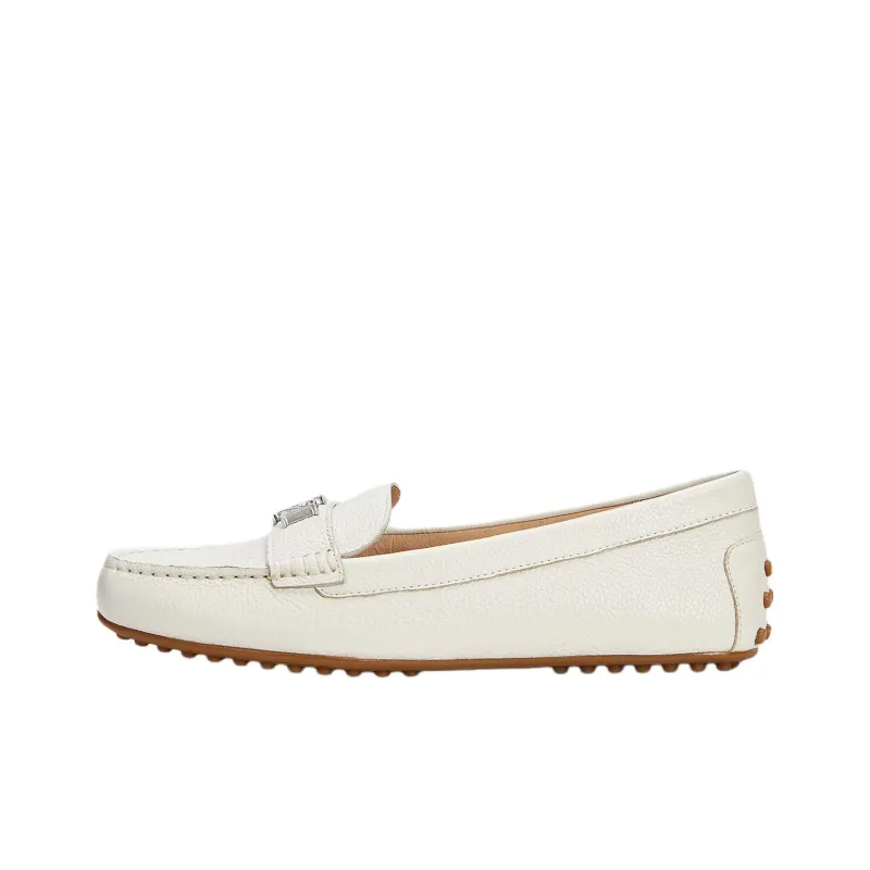 LAUREN RALPH LAUREN Barnsbury Beanie Shoes Women's White-0