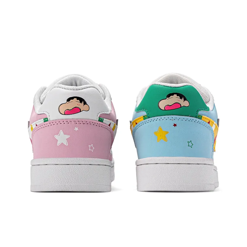 Crayon Shinchan Balance Lightweight Support Low-Top Skateboard Shoes Unisex-26