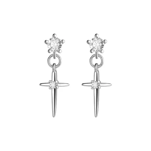 KiNGZiT Alloy Stud Earrings Unisex