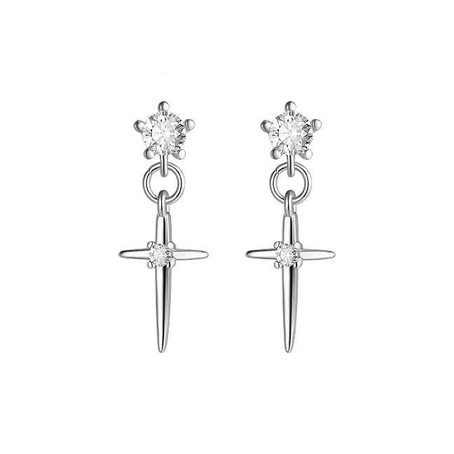 KiNGZiT Alloy Stud Earrings Unisex-0