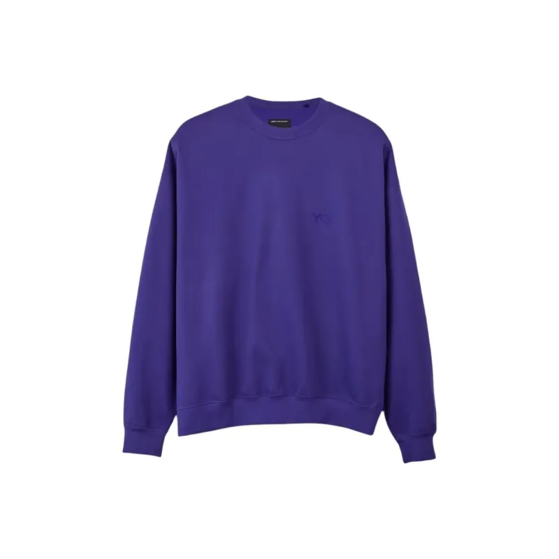 Y 3 Free Shipping With AdiClub Y 3 Brushed Terry Crew Sweatshirt-0