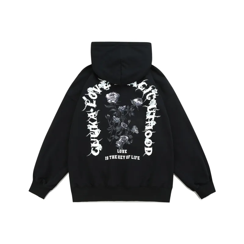 Guuka Heavyweight Hoodie Men's Cotton Unisex White-8