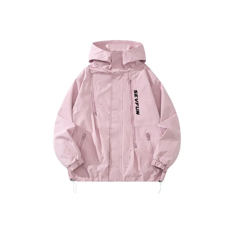 7 SEVFUN Waterproof And Windproof Windbreaker Jacket Unisex-4
