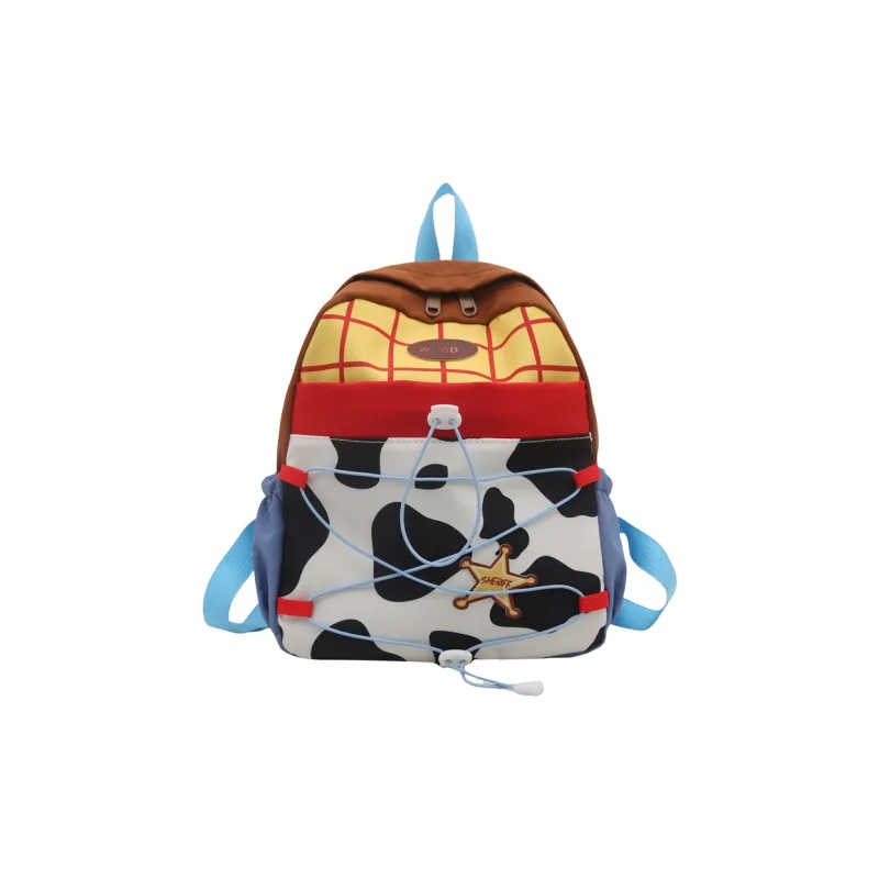 SEVENMOONS Nylon Fabric Backpack Regular Kids' Multicolor-6