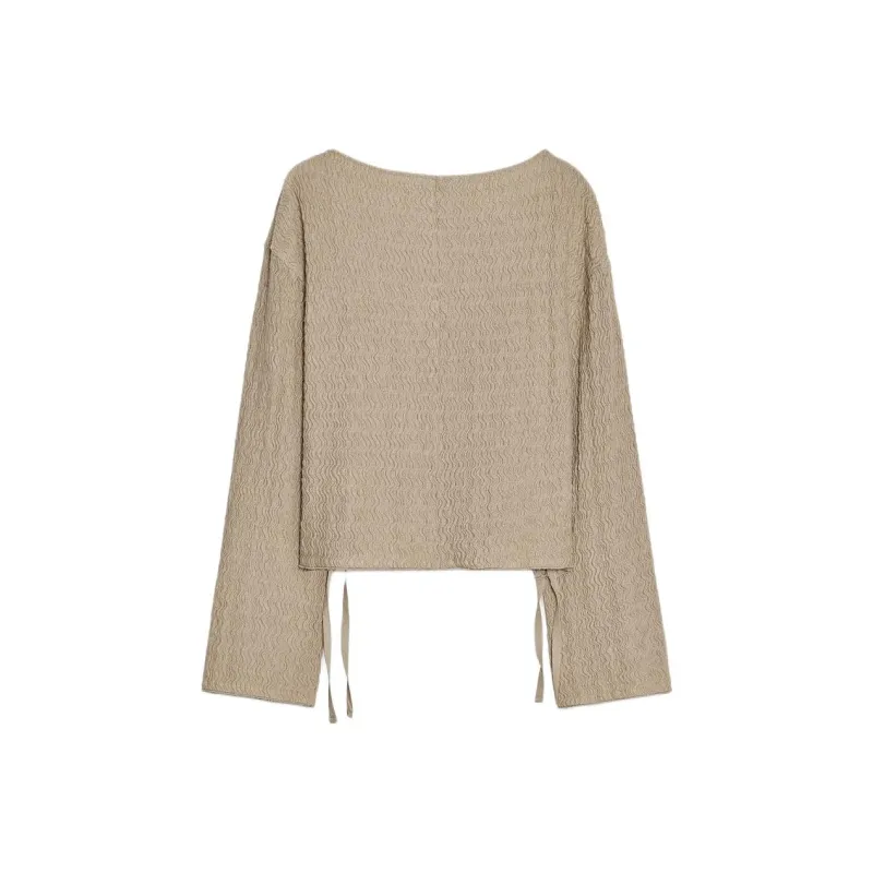 ZARA T Shirts Women's Sand-1