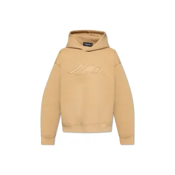 DSQUARED 2 Logo Embossed Long Sleeved Hoodie