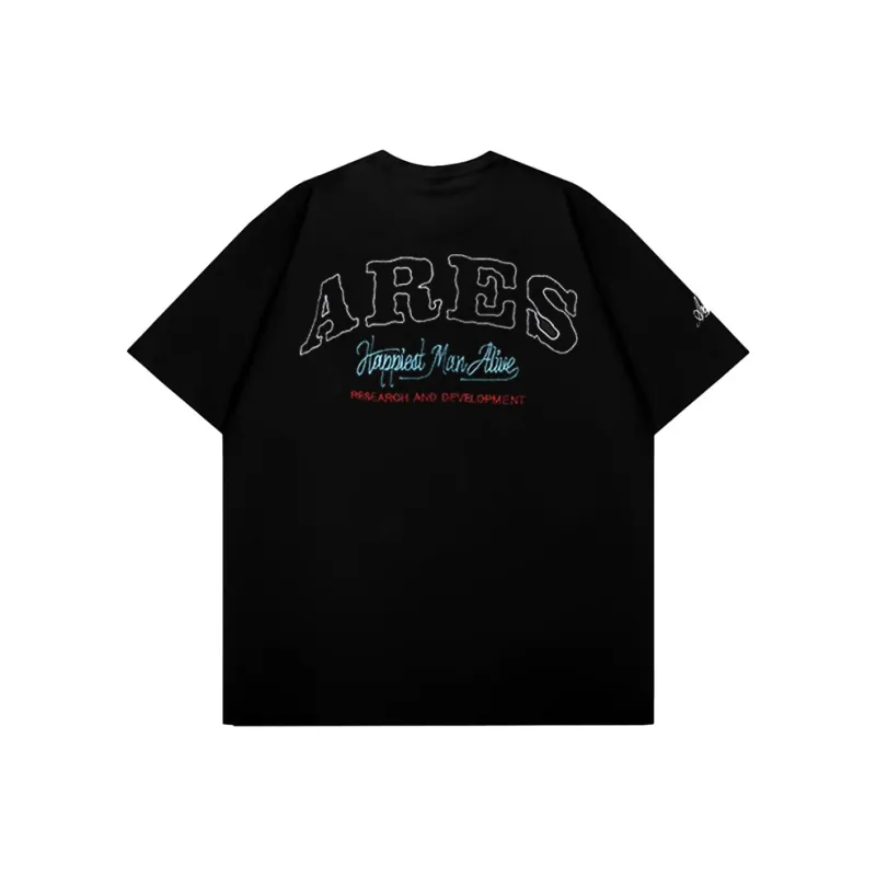 Mountainpeak T Shirt Unisex Black Embroidered-1