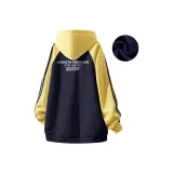 Navy Blue & Yellow[450G Fleece-Lined]