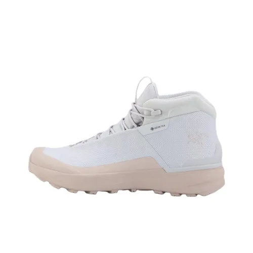 Arcteryx Kopec Hiking / Trekking Shoes Women's Mid Top White Pink