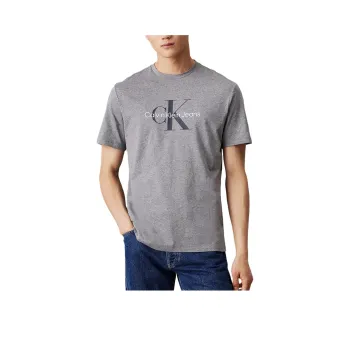 CALVIN KLEIN T Shirt Europe Version Men's Medium Gray Mixed Color