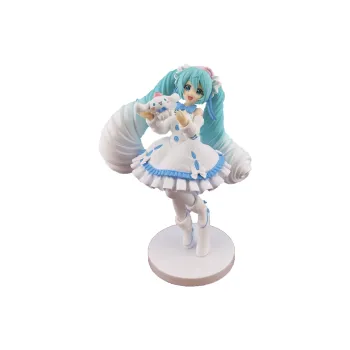 SEGA Hatsune Miku Luminasta Cinnamoroll, White Dress Bonus Gifts