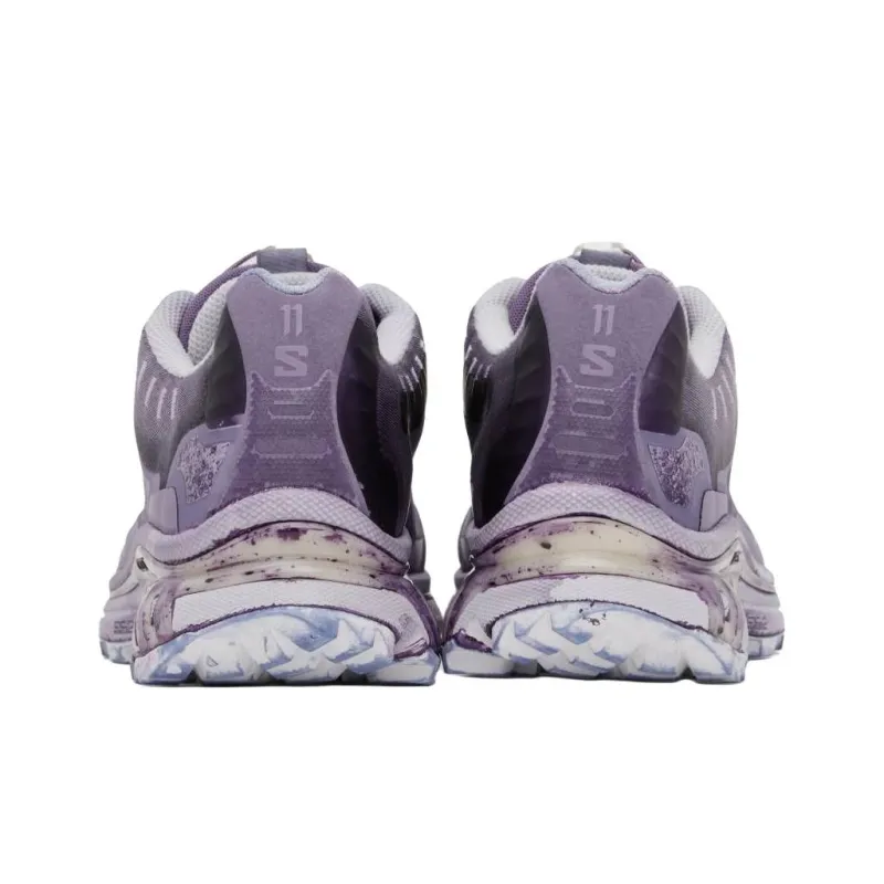 SALOMON x 11 BY BORIS BIDJAN SABERI Bamba 5 Low Top Casual Shoes Men's Purple-3