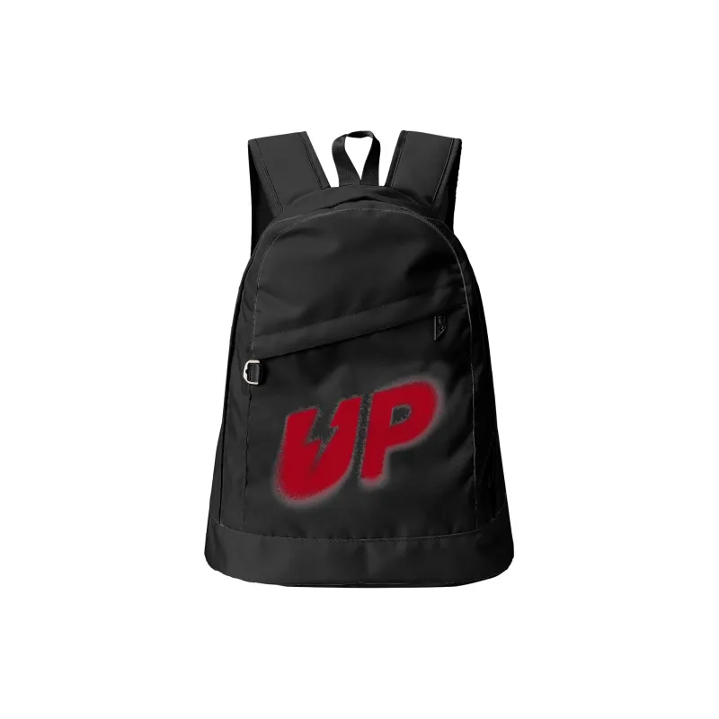 TURN UP Nylon Backpack Laptop Bag Unisex Blue/Black-4