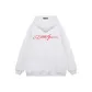 Light Heather Gray-Red Embroidery