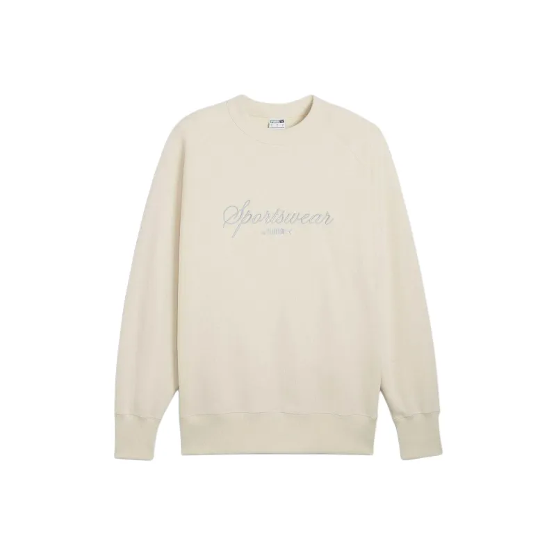 PUMA CLASSICS+ Men's Sweatshirt Sweatshirt Men's High Mountain Snow-0