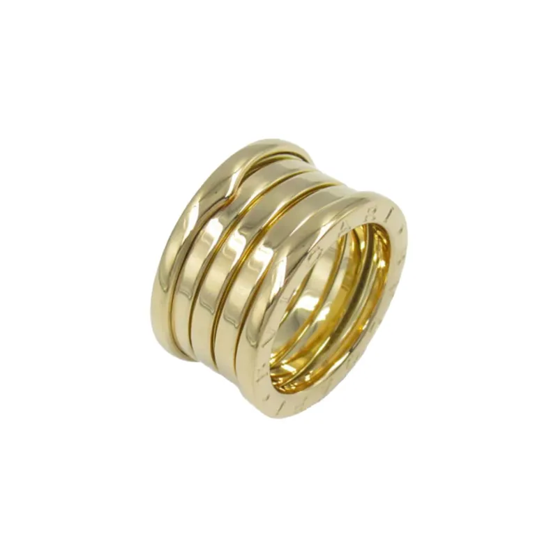BVLGARI 10's 18kt Yellow Gold B zero1 Ring-2