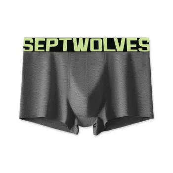 SEPTWOLVES Underpants Men's 1 Pack Dark Gray