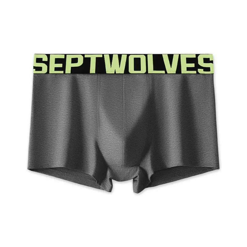 SEPTWOLVES Underpants Men's 1 Pack Dark Gray-0