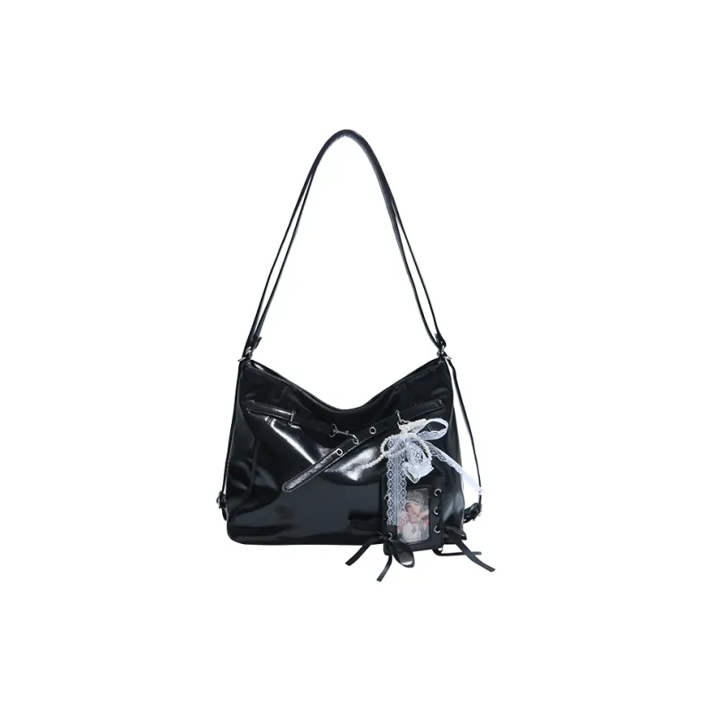 Yalu PU Backpack Regular Women's White/Blue/Black/Pink-20