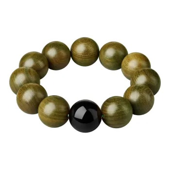 SGE Green Sandalwood Bracelets Men's
