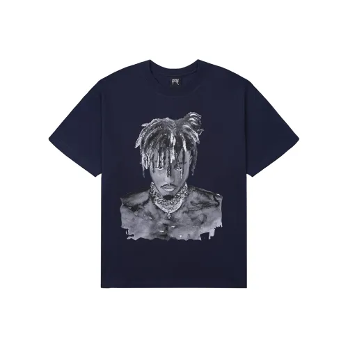 Revenge x JUICE WRLD T Shirt Unisex Navy Blue