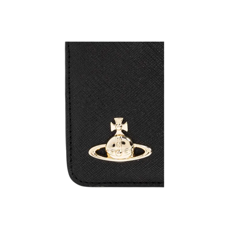 Vivienne Westwood Orb Plaque Zipped Card Holder-4