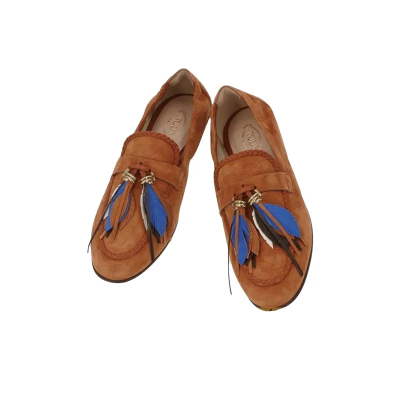 TOD'S Loafers Women's Brown-4