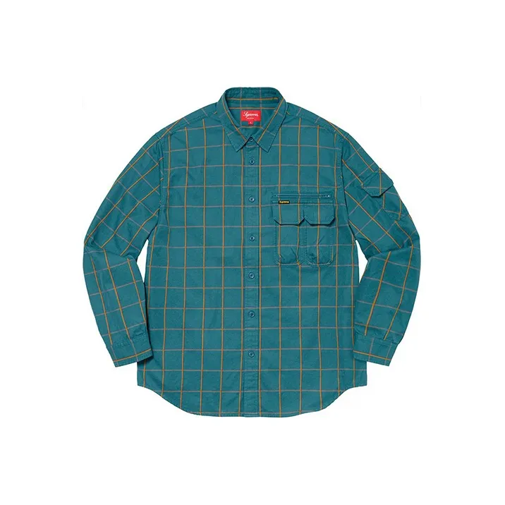 Supreme Twill Multi Pocket Shirt-0