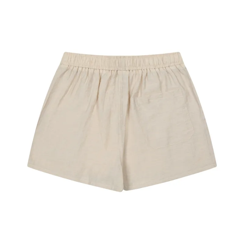 MostwantedLab Casual Shorts Women's Linen-1